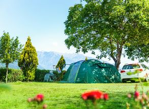 Camping Völlan idyllic pitch camping vacation nature