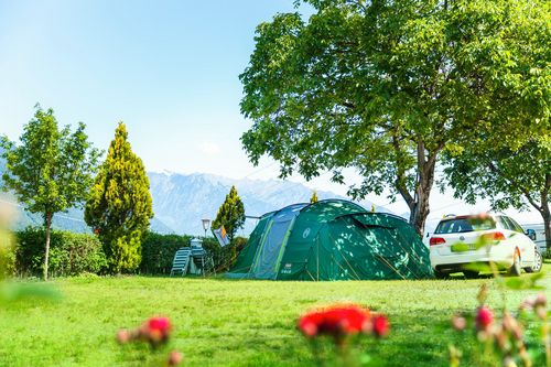 Camping Völlan idyllic pitch camping vacation nature